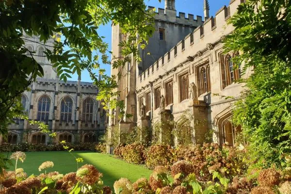 The cloisters of Magdalen College, Oxford